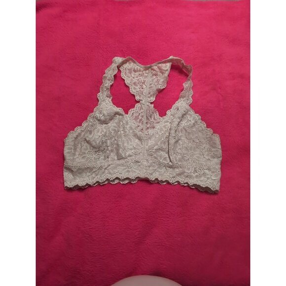 Felina Other - Felina Lingerie White Raceback Bralette Women's Size XL